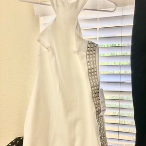 Mini white dress size S from Macy’s